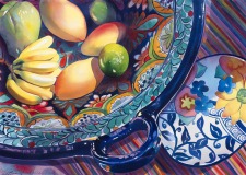 Acrylic paintings on canvas.